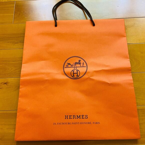 Hermes Paper Shopping Bag - large (18.5" x 16.5" x 6.75") [I] - Picture 2 of 5